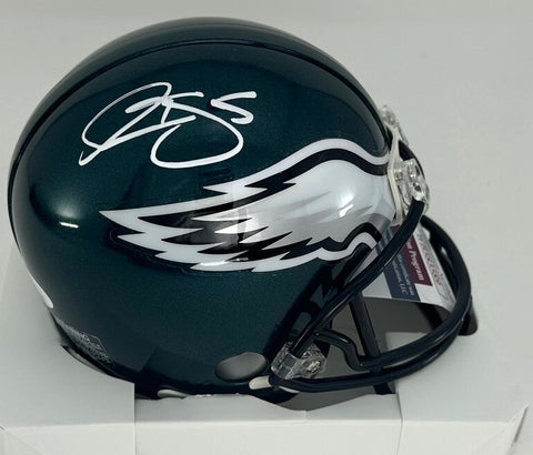 Eagles Quarterback DONOVAN McNABB Signed Riddell VSR4 Mini Helmet AUTO - JSA