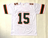 GREGORY ROUSSEAU AUTOGRAPHED COLLEGE STYLE JERSEY w/ JSA COA #SD14808