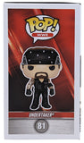 The Undertaker Authentic Signed WWE #81 Funko Pop Vinyl Figure BAS Witnessed