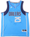 Chandler Parsons Signed Dallas Mavericks Blue Jersey (JSA COA) Ex-Florida Gator