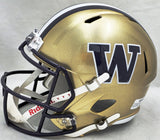 JALEN MCMILLAN AUTOGRAPHED WASHINGTON GOLD FULL SIZE HELMET MCS HOLO 222063