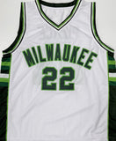RICKY PIERCE Signed Custom Replica White Jersey AUTO - Milwaukee Bucks - BAS