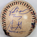 Sandlot Cast Signed Custom Baseball w/8 Signatures-Beckett W Hologram