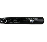 Jose Canseco Signed Oakland A's Rawlings Big Stick Black Bat w- The Chemist