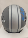 DAVID MONTGOMERY SIGNED DETROIT LIONS SLATE SPEED MINI HELMET BECKETT
