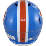 Patrick Surtain Autographed Denver Broncos F/S TB Helmet Beckett Witness 50763