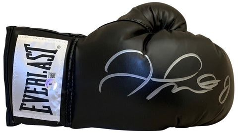 Floyd Mayweather Jr Autographed Black Signed Boxing Glove Beckett COA