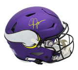 Justin Jefferson Signed Minnesota Vikings Speed Flex Authentic NFL Helmet