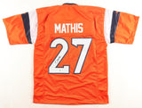 Damarri Mathis Signed Denver Broncos Jersey (JSA) Ex-Pitt Panthers Defensive Bck