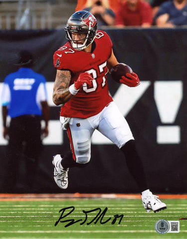 PAYNE DURHAM AUTOGRAPHED TAMPA BAY BUCCANEERS 8x10 PHOTO BECKETT
