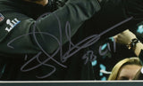 Doug Pederson Signed Framed Philadelphia Eagles 8x10 Trophy Close Up Photo JSA