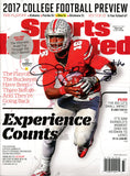 J.T. Barrett Autographed/Signed 8/14/2017 Sports Illustrated Magazine JSA 37734