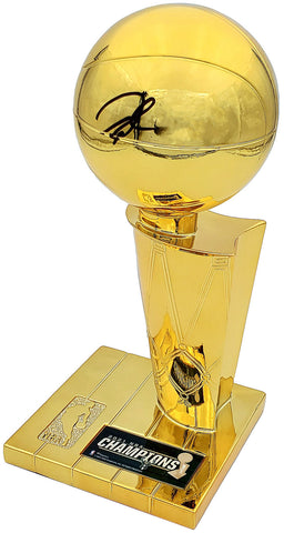 GIANNIS ANTETOKOUNMPO AUTOGRAPHED FANATICS MINI TROPHY BUCKS BECKETT QR 197448