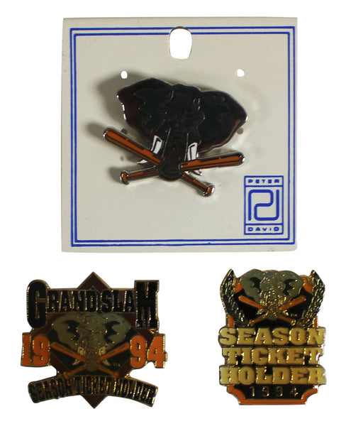 Athletics 1994 Season Collector Pin Set Un-signed 3