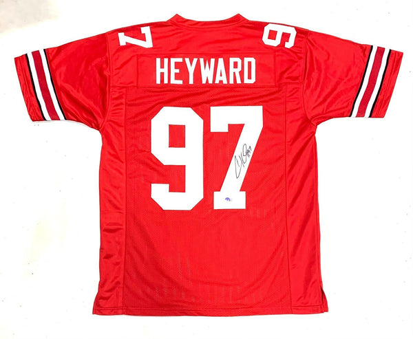CAM HEYWARD SIGNED AUTOGRAPHED CUSTOM COLLEGE STYLE JERSEY BECKETT COA
