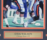 Otis Wilson Chicago Bears Signed/Auto 8x10 Photo Framed JSA 163371
