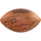 Dawson Csonka Van Buren +13 Autographed Wilson Rozelle NFL Football JSA 56051