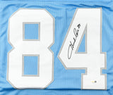 Herman Moore Signed Detroit Lions Jersey (JSA) Lion Wide Receiver 1991-2001