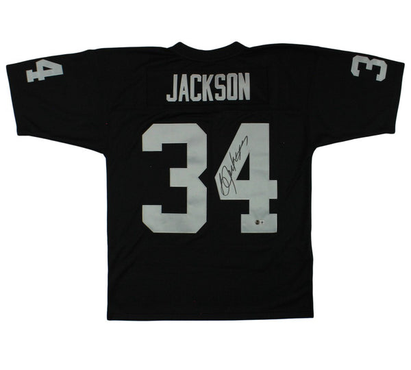Bo Jackson Signed Las Vegas Raiders Mitchell & Ness Legacy 1998 Black NFL Jersey