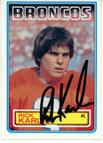 Rick Karlis Autographed 1983 Topps #264 Trading Card Beckett 44825