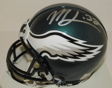 Michael Lewis Eagles Signed/Autographed Mini Helmet 139638