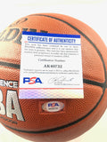 KILLIAN HAYES signed Spalding Basketball PSA/DNA Detroit Pistons Autographed