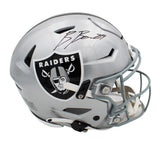 Brock Bowers Signed Las Vegas Raiders Speed Flex Authentic NFL Helmet