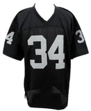 Greg Pruitt Signed/Autographed Black Oakland Raiders Football Jersey JSA 208128