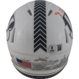 JaMarr Chase Autographed Cincinnati Bengals 24 STS Mini Helmet Beckett 48959