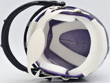 Randy Moss Autographed Vikings Purple Speed Mini Helmet Beckett Witness #W634182