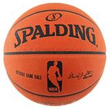 Knicks Patrick Ewing Signed Spalding Official NBA Game Logo Basketball Steiner