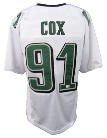 Fletcher Cox Signed Philadelphia Eagle Jersey (Beckett Holo) 4xPro Bowl / SB LII