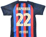 Raphinha Signed FC Barcelona Home Soccer Jersey #22 - Beckett Hologram