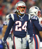 Stephon Gilmore Signed New England Patriots Jersey (JSA COA) 5xPro Bowl D.B.