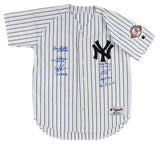 Multi-Signed New York Yankees Majestic MLB Jersey -Jim Abbott & Dwight Gooden