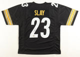 Darius Slay Jr. Signed Pittsburgh Steelers Jersey (Beckett) 6xPro Bowl Def. Back