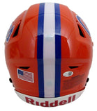 D. J. Lagway Signed Orange Speed Flex Full Size Auth Helmet Florida JSA 197052