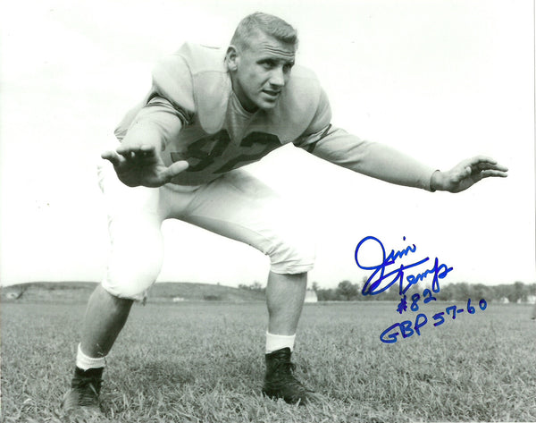 Packers JIM TEMP (d) Signed 8x10 Photo #1 AUTO - Packers 1957-60