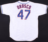 Jesse Orosco Signed Mets Jersey (PSA COA) 2xWorld Series champion (1986, 1988)