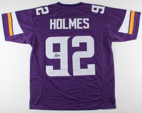 Jalyn Holmes Signed Minnesota Vikings Jersey (JSA COA) 2018 4th Rd Draft Pick DE