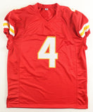 Rashee Rice Signed Kansas City Chiefs Pro Cut Jersey (PSA) 2023 Draft Pk / WR