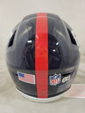 ABDUL CARTER SIGNED NEW YORK GIANTS THROWBACK SPEEDFLEX HELMET BECKETT QR