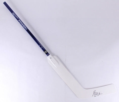 Grant Fuhr Signed Power Force Goalie Hockey Stick Inscribed "HOF 03" (Schwartz)