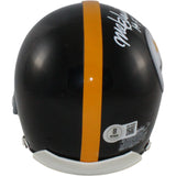 Mel Blount Autographed Pittsburgh Steelers TB VSR4 Mini Helmet HOF Beckett 55054