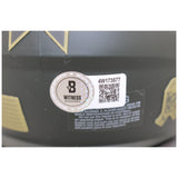 Justin Jefferson Autographed Minnesota Vikings STS Mini Helmet Beckett WIT 52882