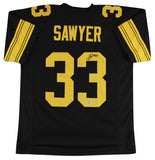 Jack Sawyer Authentic Signed Black Color Rush Pro Style Jersey BAS Witnessed