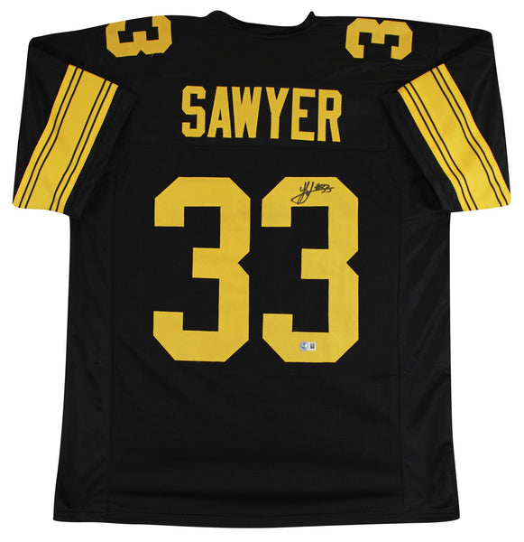 Jack Sawyer Authentic Signed Black Color Rush Pro Style Jersey BAS Witnessed