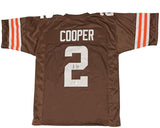 Amari Cooper of the Cleveland Browns Autographed Custom #2 Jersey Beckett