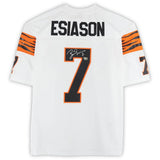 Boomer Esiason Autographed Bengals Mitchell & Ness 1984 Legacy Jersey Fanatics
