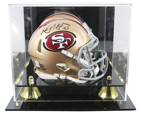 49ers Ken Norton Jr. Authentic Signed Speed Mini Helmet W/ Case BAS Witnessed